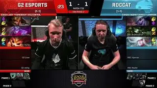 G2 vs ROC (LCS EU 2017s Неделя 10) игра 3 Must See