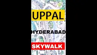 Happening Hyderabad Developments, City News, Uppal Uppal flyover, Skywalk News Roads #shorts