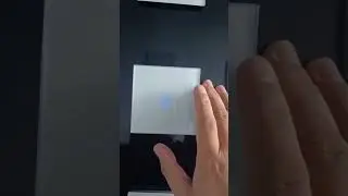 touch screen glass panel door bell press touch switch