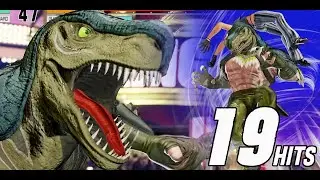 19 hits...King Of Dinosaurs does damage