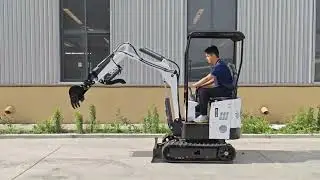 Small Size, Big Power💪 Mini Excavator, Tackle All Your Fine Construction Projects!