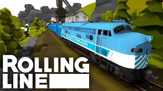 Северная железная дорога Блюрок — игровой процесс Rolling Line