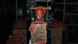 We took our little ASMR A&ndash;Z series on a road trip to 💛 The Benin Bronzes are metal plaques and