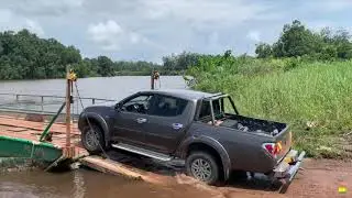 South of Loango National Park - Tchibanga to Gamba: the wild unlisted road by google maps
