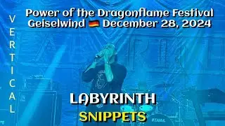 Labyrinth - Snippets @Power Of The Dragonflame Festival, Geiselwind, DE 🇩🇪 December 28, 2024