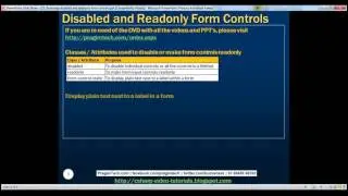 Bootstrap disabled and readonly form controls Part 22