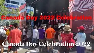 Canada Day 2022 Celebration, Canada Place, Downtown Vancouver, Canada