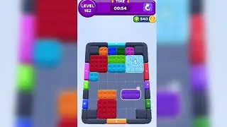 Color Block Jam Level 162 Walkthrough Solution