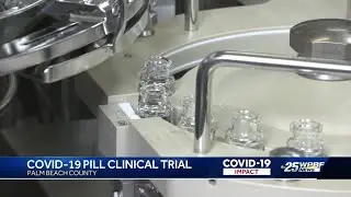 COVID-19 pill clinical trial