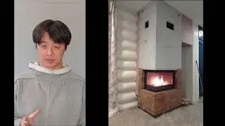 Угловой камин под отделку