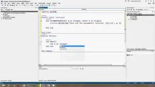 Passing arguments to a method in VB Net VBClass 2
