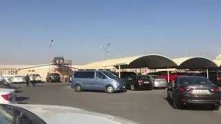 Cemetery kuwait in Sulaibikat car parking কবরস্থান এর গাড়ি পার্কিং কুয়েত সোলাইবিকাত