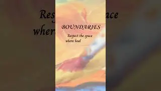 BOUNDARIES | #shorts #BoundariesAreLove #ProtectYourPeace #SacredExpression #VibezWithWordz