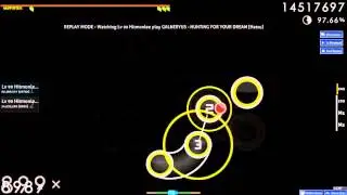 [Osu!] Reverse Azer choke? Galneryus - Hunting for your dream [Hatsu] 1 early miss