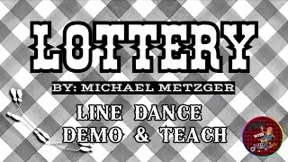 LOTTERY | Line Dance DEMO & TEACH | Level: Beginner
