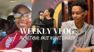 Vlog #2 | Target Run, Starbucks Holiday Drinks, Date Night, & Church