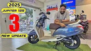 New Tvs Jupiter 125 OBD2B 2025 Model Launch With 3 Update Full Review