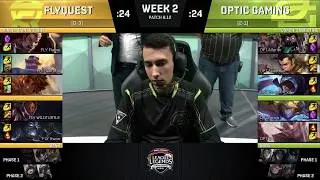 POE Plays Talon   FLY VS OPT Highlights   2018 NA LCS Summer W2D2