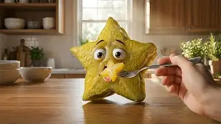 When Your Starfruit Comes Alive ⭐😮 ASMR AI