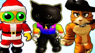 GAME police girl prison run🙀 obby roblox music song #roblox #catgamer