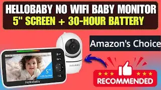 HelloBaby No WiFi Best Baby Monitor Review (Save 51% Amazon)