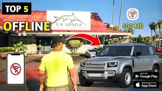 Top 5 Offline Open World Games For Android 2025 | High graphics Open World games