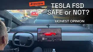 TESLA CYBERTRUCK FULL SELF-DRIVING (FSD) SUPERVISED: SAFE OR RISKY?