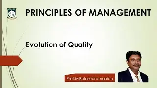 Evolution of Quality