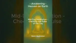 Mid-Day Meditation  - Checking on the Pulse of the Day