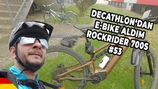 Decathlon Rockrider 700S E-Bike Gerçekten İyi mi? İlk Sürüş ve Yorumlar 🇩🇪 #53 Almanya vlog