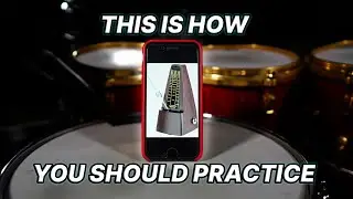 How To ACTUALLY Practice With Your Metronome! | DRUM LESSON