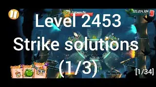 Angry Birds 2 level 2453 [Alternative solutions]
