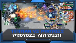 StarCraft 2 (RuFF Highlight): Protoss Air Rush