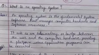 Important questions asked in exam | Operating System | 5 marks question.....Quick revision 
