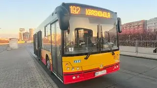 Linia 192 - Solbus SM12 ( 10m ) #1071 ( MZA Warszawa )