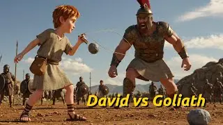David and Goliath for Kids - How a Shepherd Boy Beat the Odds With Just a Slingshot!