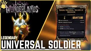 UNIVERSAL SOLDIER! Great Legendary Amulet Tiny Tina's Wonderlands #TinyTinasWonderlands #Guide