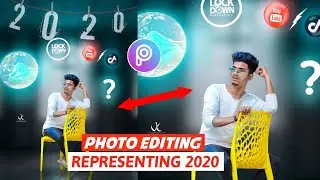 New Photo Pditing Tutorial Representing 2020||step by step explanation in Hindi ||by vkeditz