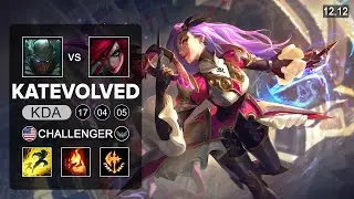 KatEvolved Katarina vs Pyke Mid - NA Challenger - Patch 12.12 Season 12