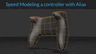 Speed Modeling a Gaming Controller using Alias Surface part 2