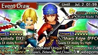 DFFOO . Keiss Zidane Cloud Event Draw