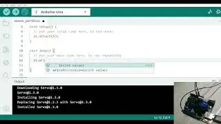 Arduino Uno C++ Course | Servo Motor Control Using Code |