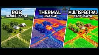 RGB vs. Thermal vs. Multispectral: How to Choose the Right Drone Camera