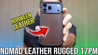 Чехол Nomad Horween Leather Rugged для iPhone 17 Pro Max