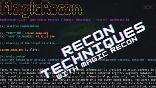 FULLY AUTOMATE RECONNAISSANCE WITH MAGIC RECON