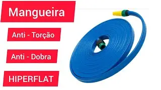 Mangueira Chata Anti Torção HIPERFLAT