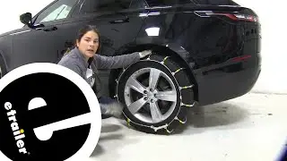 etrailer | Setting up the Glacier Cable Tire Chains on your 2020 Land Rover Velar
