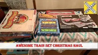 HO Scale Christmas Haul - Lots of Train Sets! (Bachmann, Athearn, IHC, Mantua)