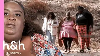 Nesha is disappointed with Jazz | Nesha and Jaz: Against the Weight | Discovery H&H Brazil