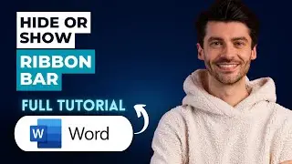 How to Hide or Show Ribbon Bar in Microsoft Word [2026 Guide]